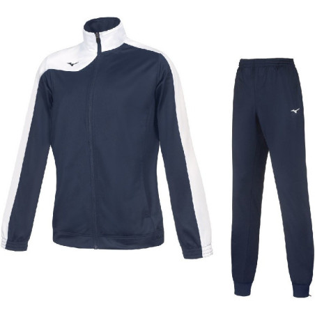 Ensemble de survêtement MIZUNO Kobe Femme marine et blanc