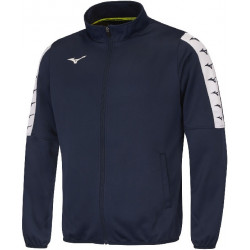 Veste de survêtement MIZUNO Nara Interlock marine de face