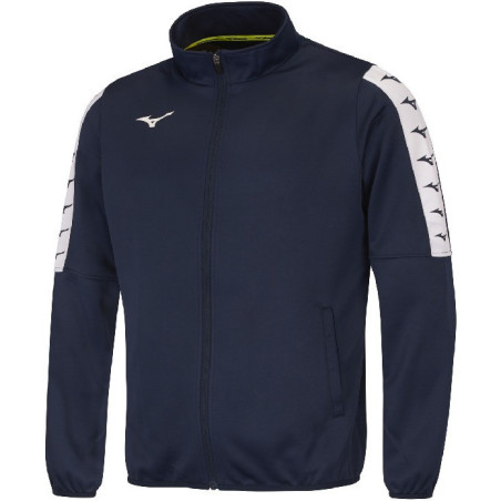 Veste de survêtement MIZUNO Nara Interlock marine de face