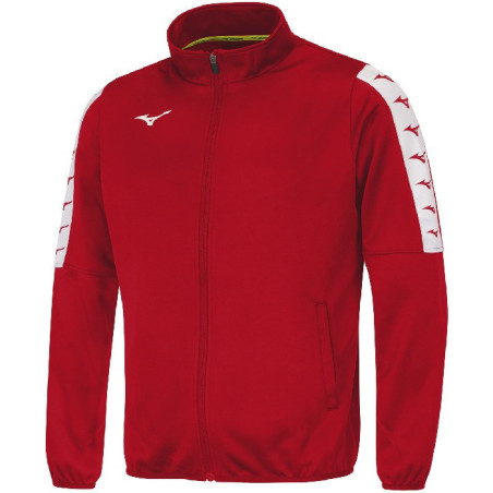 Veste de survêtement MIZUNO Nara Interlock rouge