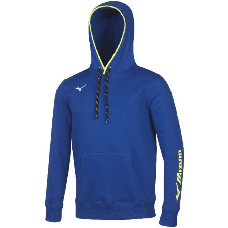 Sweat à capuche MIZUNO bleu roi