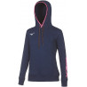 Sweat à capuche MIZUNO Femme marine