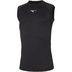 Sous-maillot sans manche MIZUNO Core noir de face