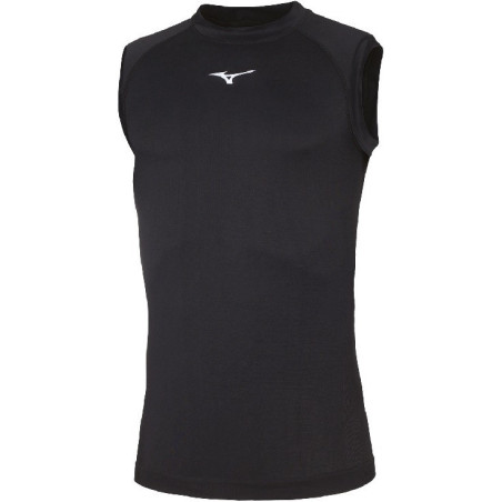 Sous-maillot sans manche MIZUNO Core noir de face