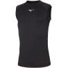 Sous-maillot sans manche MIZUNO Core noir de face