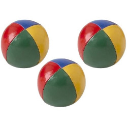 Lot de 3 balles à grains souples