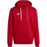 Sweat à capuche ADIDAS Entrada 22 rouge