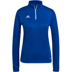 Sweat 1/4 Zip Femme ADIDAS Entrada 22 bleu roi