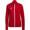 Veste de survêtement Femme ADIDAS Entrada 22 rouge