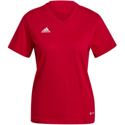 Tee-shirt Femme ADIDAS Entrada 22 rouge