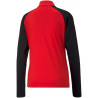 Sweat 1/4 Zip Femme Puma Team Liga rouge dos