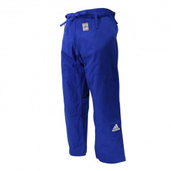 Pantalon de Judo Adidas Bleu