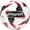 Ballon de football Uhlsport Soccer Pro Synergy taille 4 blanc noir rouge fluo