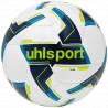 Ballon de football Uhlsport Team 2022 Taille 4 Blanc bleu Marine Jaune Fluo