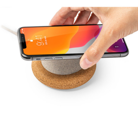 Chargeur sans fil sulac à personnaliser avec téléphone