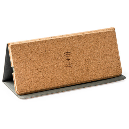 tapis de souris avec chargeur alax à personnaliser plié
