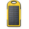 power bank solaire droide à personnaliser jaune