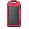 power bank solaire droide à personnaliser rouge