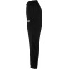 Pantalon Training Kempa Lite Femme Noir/Blanc Côté