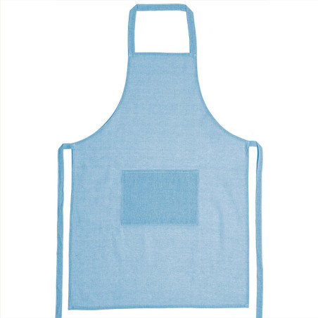 Tablier arola à personnaliser bleu