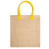 sac shopping nimes à personnaliser jaune