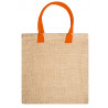 sac shopping nimes à personnaliser orange