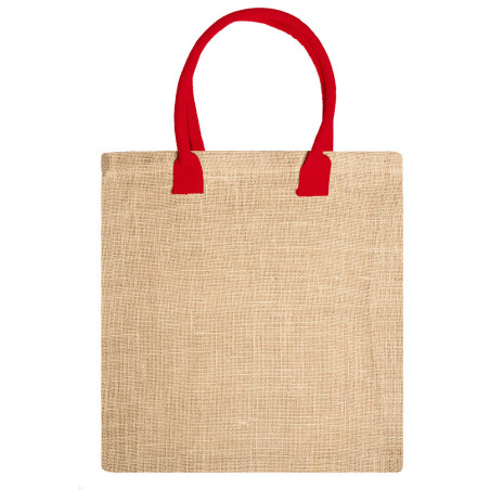 sac shopping nimes à personnaliser rouge