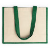 sac shopping nantes à personnaliser vert