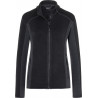 Veste Polaire Femme personnalisée en broderie noir carbone