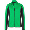 Veste Polaire Femme personnalisée en broderie vert carbone
