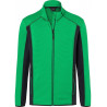 Veste Polaire Homme personnalisée en broderie vert carbone