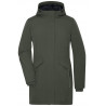 Parka Business Femme personnalisée en broderie olive vert