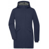 Parka Business Femme personnalisée en broderie marine face
