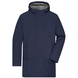 Parka Business Homme personnalisée en broderie marine face