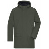 Parka Business Homme personnalisée en broderie olive vert