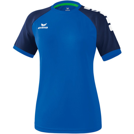 Maillot Erima ZENARI 3.0 Femme, couleur bleu roi et marine