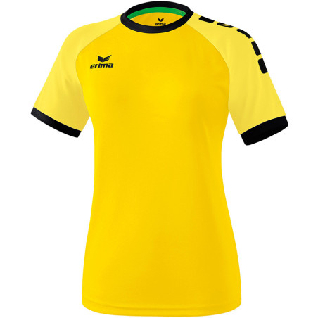 Maillot Erima ZENARI 3.0 Femme, couleur  jaune, buttercup et noir