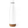 Bouteille thermique kale à personnaliser blanc