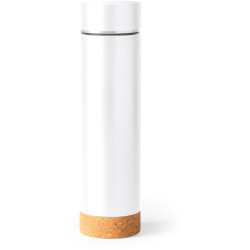 Bouteille thermos tayox à personnaliser blanc