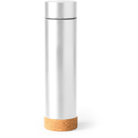 Bouteille thermos tayox à personnaliser gris