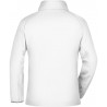 Veste Softshell Femme colorée personnalisée en broderie blanc dos