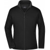 Veste Softshell Femme colorée personnalisée en broderie noir