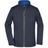Veste Softshell 2 en 1 Femme personnalisée en broderie marine bleu roi