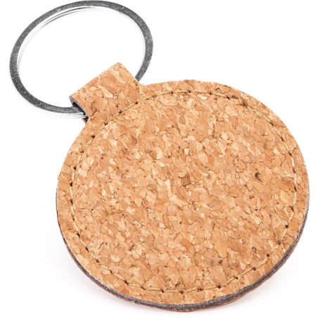 Porte clés hibis à personnaliser rond