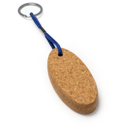 Porte clés yate à personnaliser bleu