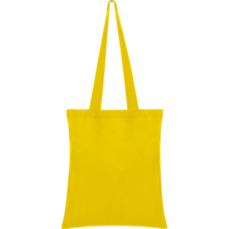 Sac shopping mountain à personnaliser jaune