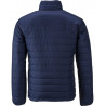 Doudoune matelassée homme personnalisée en broderie marine dos