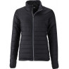 Doudoune matelassée femme personnalisée en broderie noir