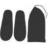pantoufles yllier à personnaliser noir