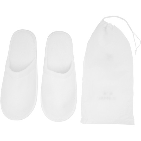 pantoufles yllier à personnaliser blanc
